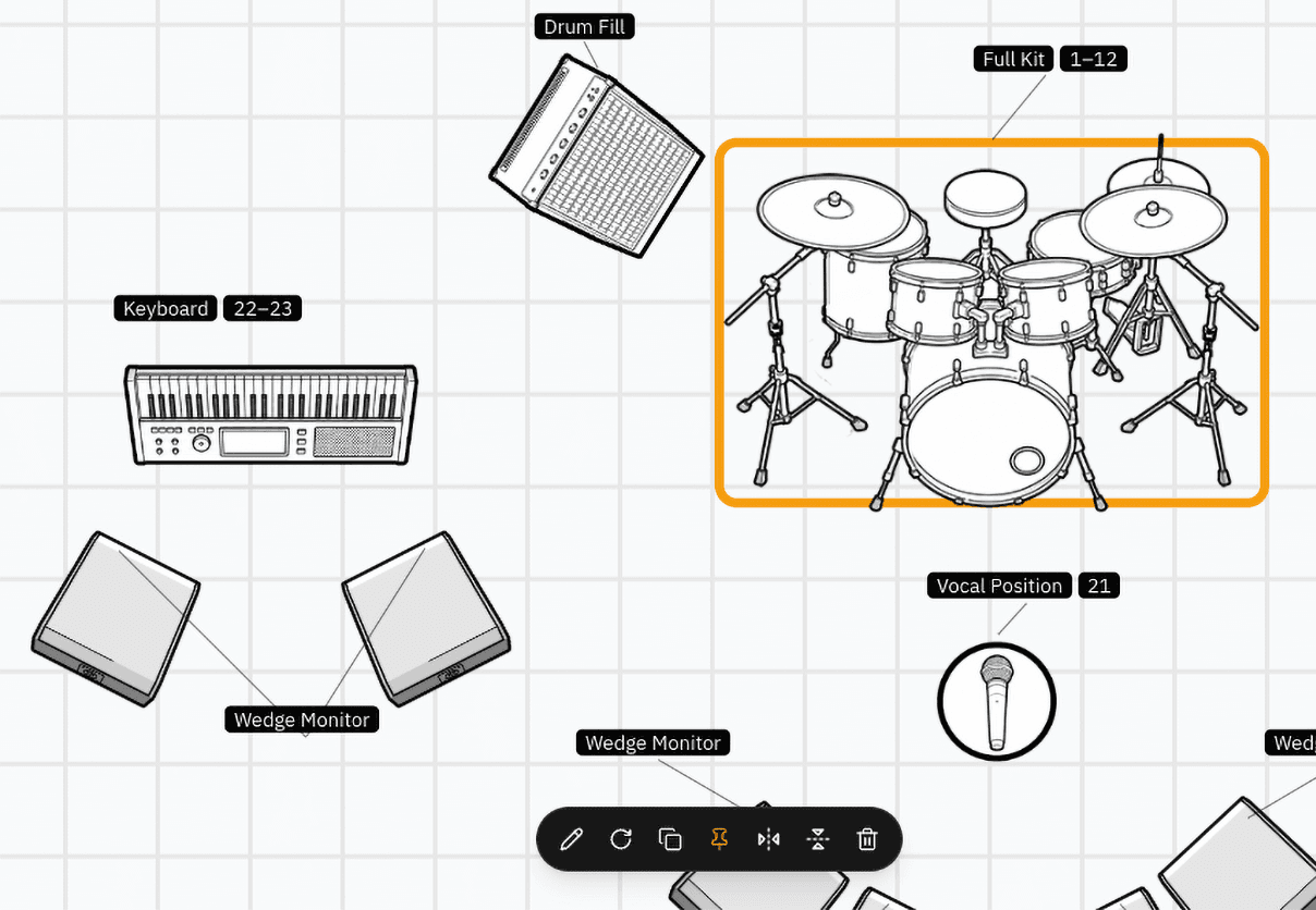 Advance — production documentation workspace UI screenshot